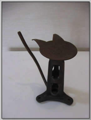 Cat Candle Holder 8” h